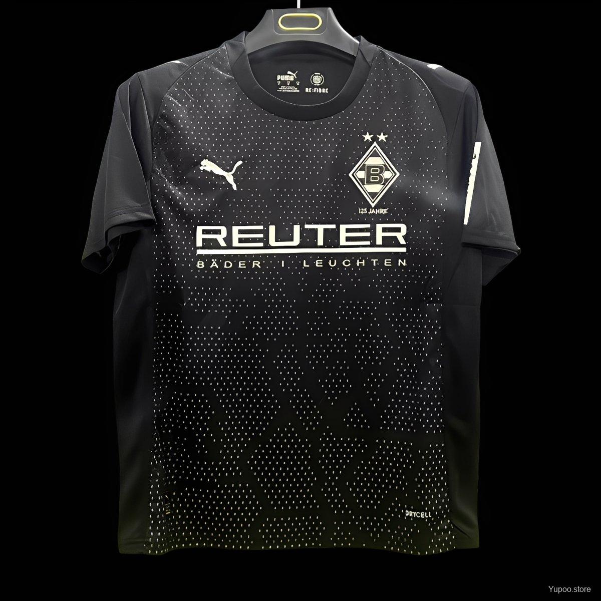 Camiseta de fútbol Borussia M'gladbach 2025/26 TERCERA MANGA CORTA VERSION FAN